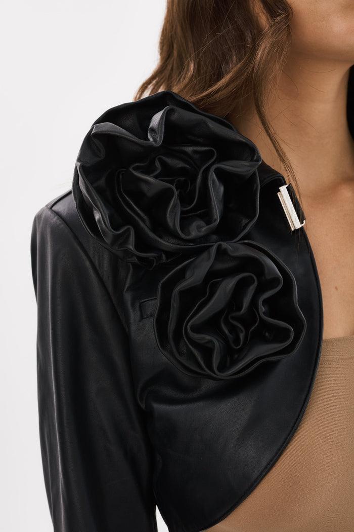 Lamarque CALISTA | Boléro En Cuir Appliqué