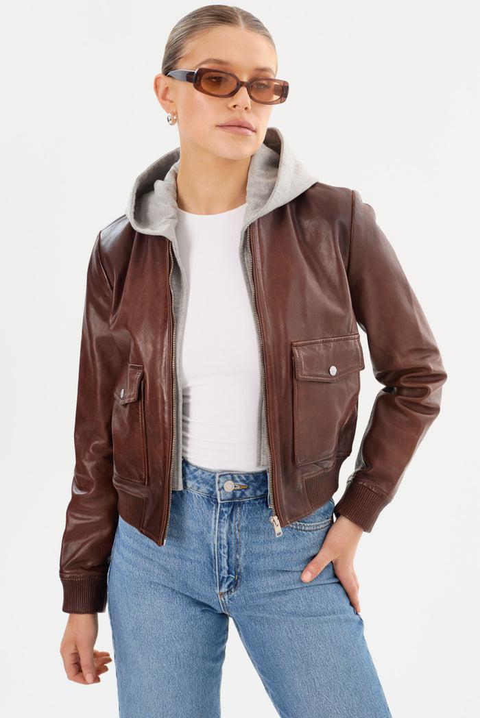 Lamarque CANDACE | Blouson aviateur en cuir