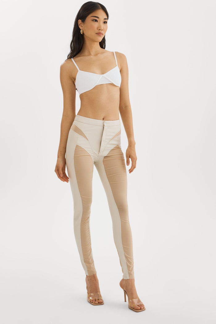 Lamarque CELICIA | Leggings En Faux Cuir Et Maille