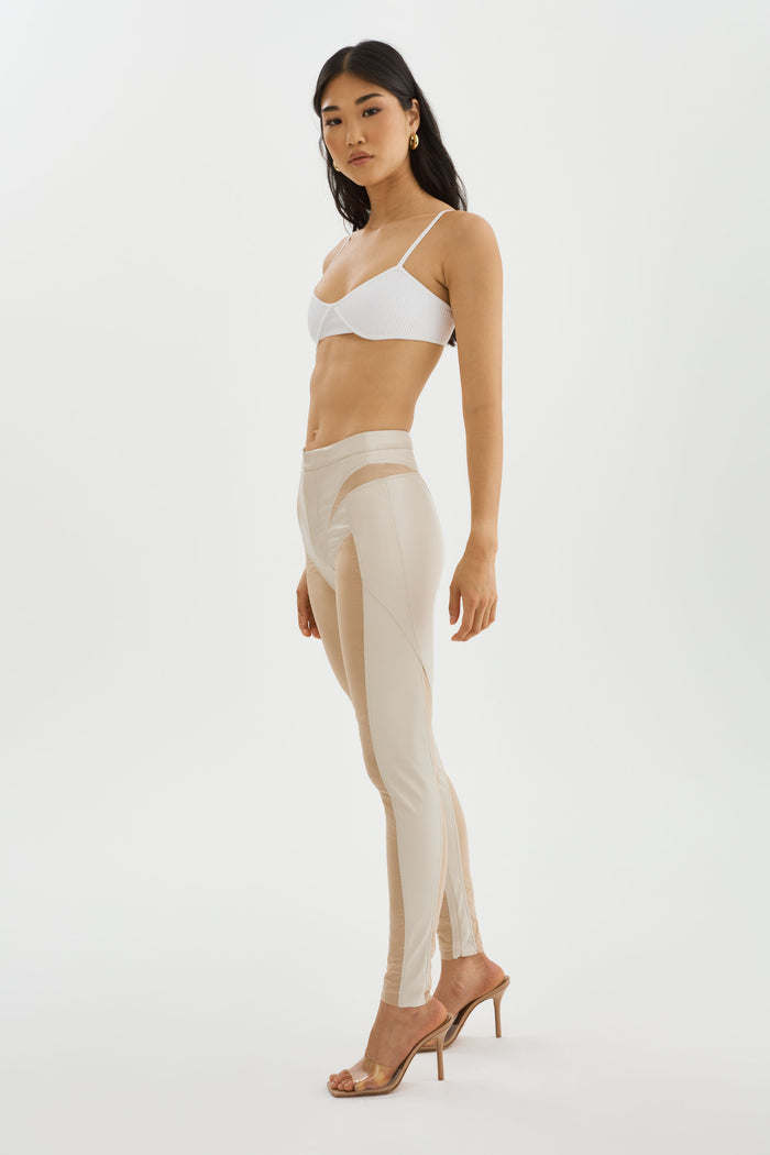 Lamarque CELICIA | Leggings En Faux Cuir Et Maille