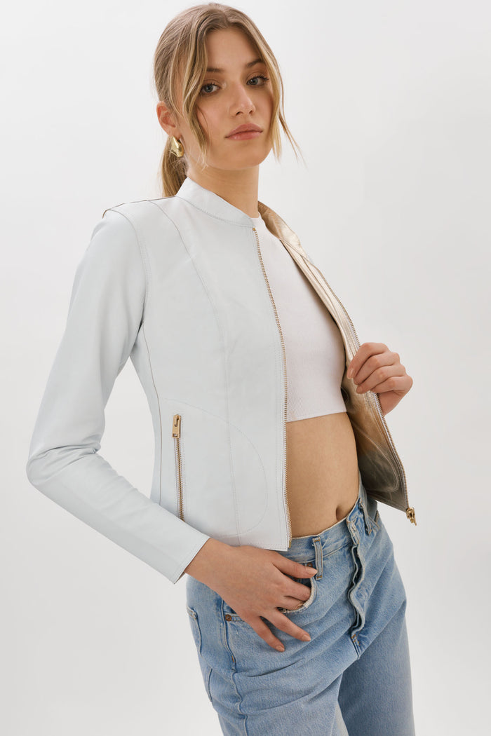 Lamarque CHAPIN | Bomber Réversible En Cuir