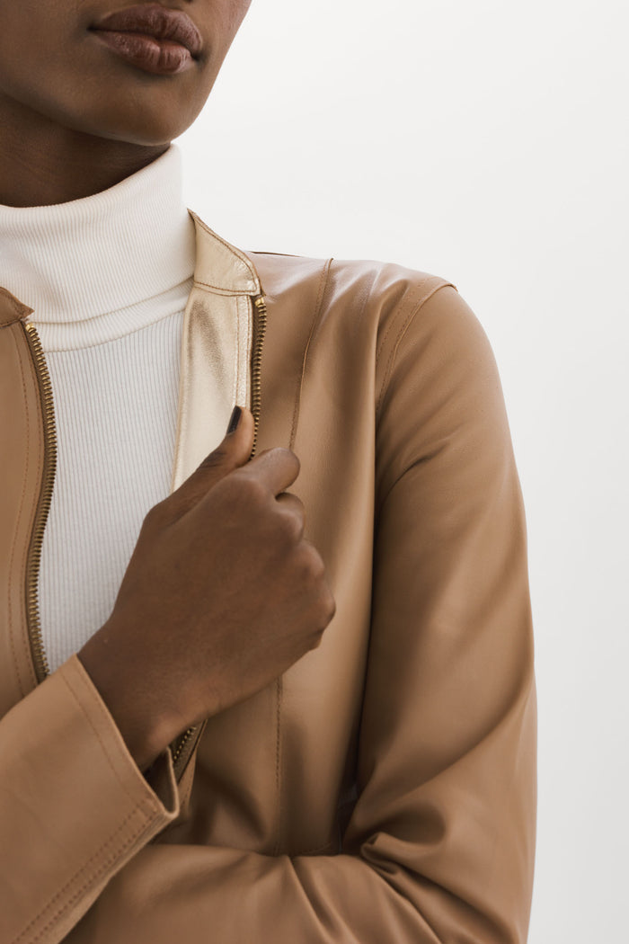 Lamarque CHAPIN | Bomber Réversible En Cuir