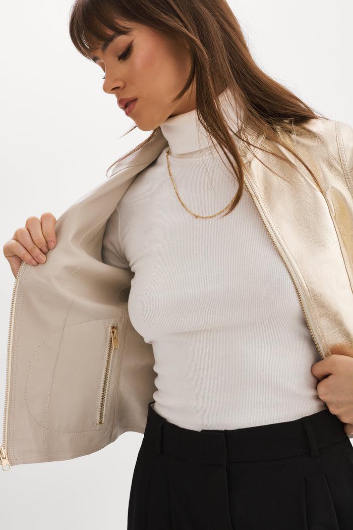 Lamarque CHAPIN | Bomber Réversible En Cuir