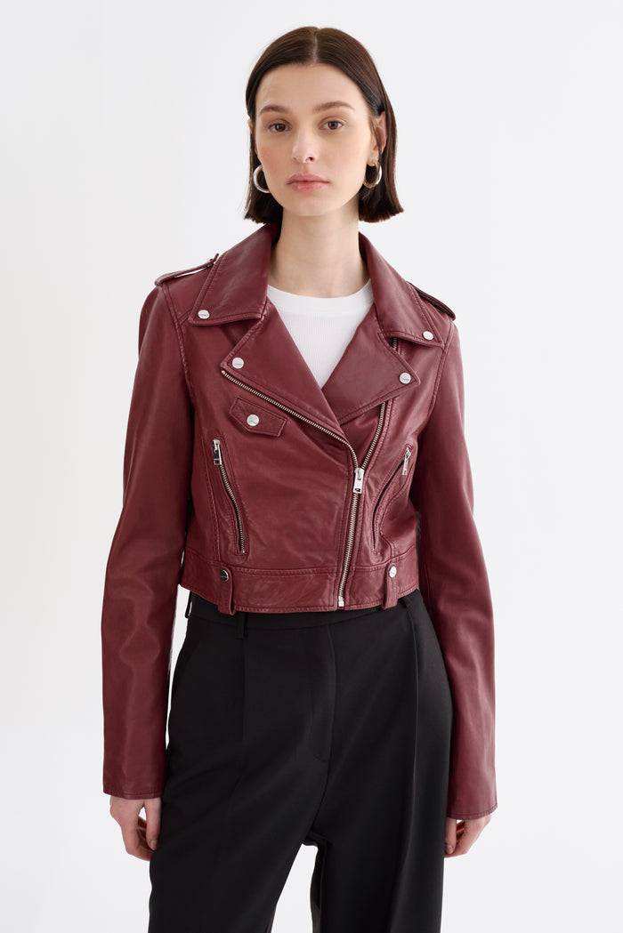 Lamarque CIARA | Veste Motard Courte En Cuir