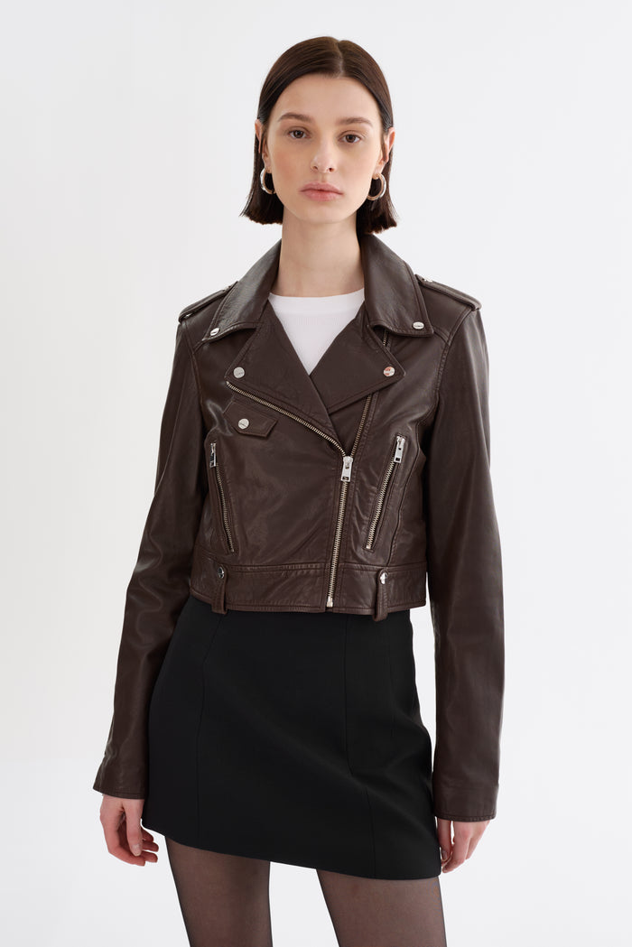 Lamarque CIARA | Veste Motard Courte En Cuir