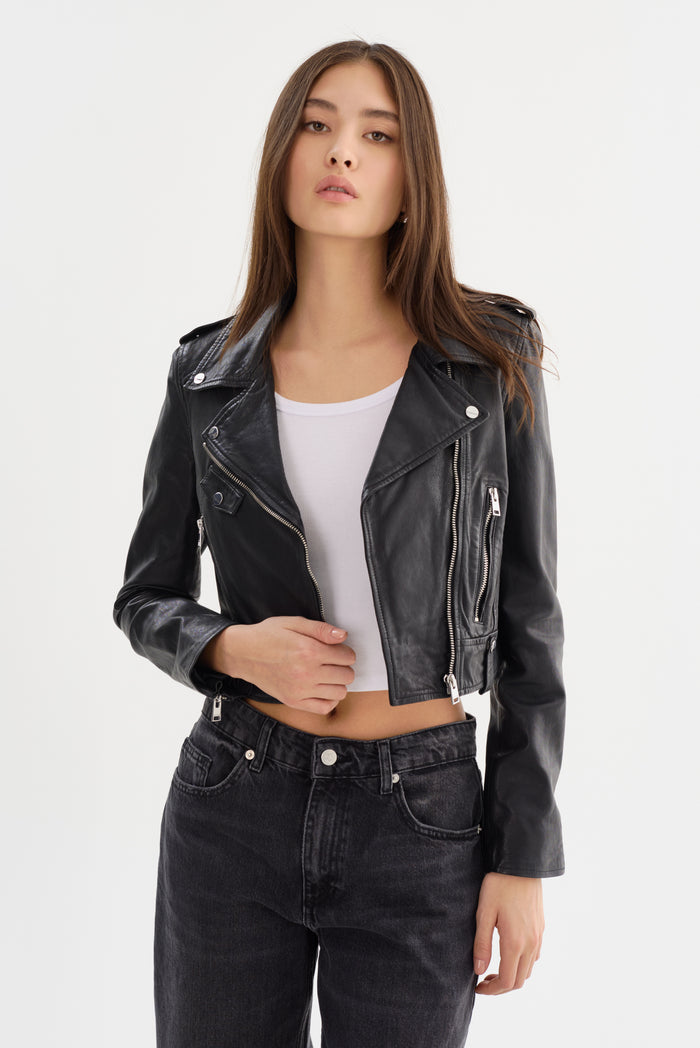 Lamarque CIARA | Veste Motard Courte En Cuir