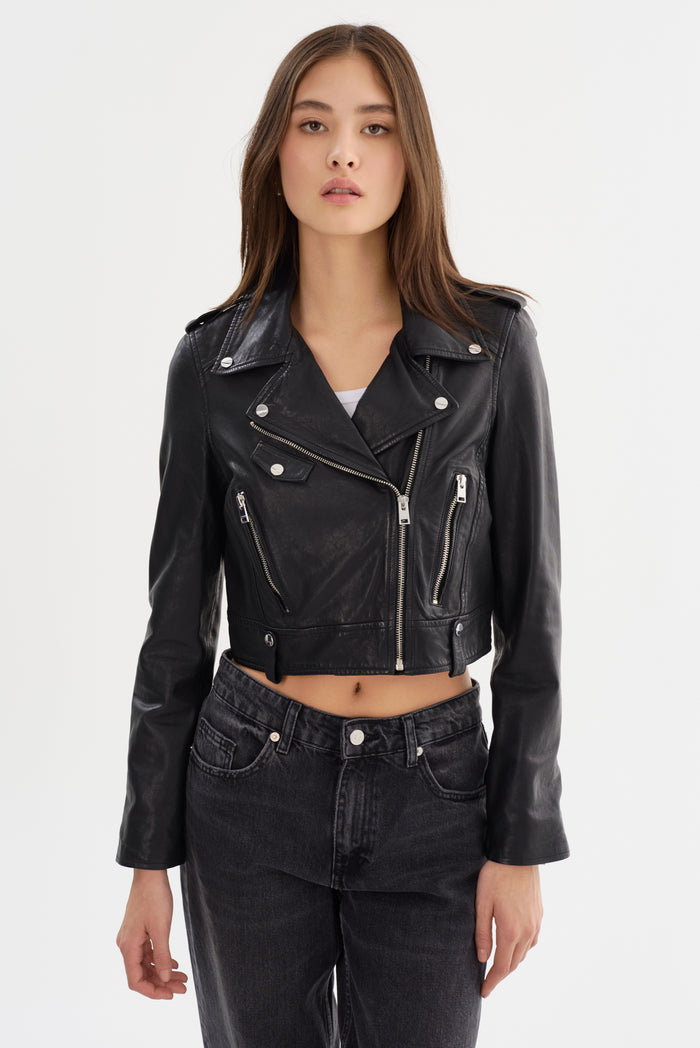 Lamarque CIARA | Veste motard courte en cuir