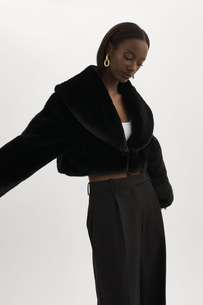 Lamarque DANIKA | Veste Courte En Fausse Fourrure