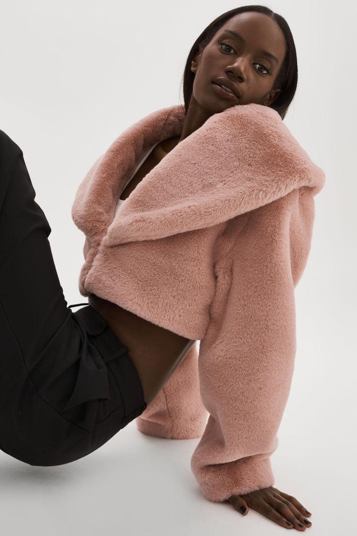 Lamarque DANIKA | Veste courte en fausse fourrure