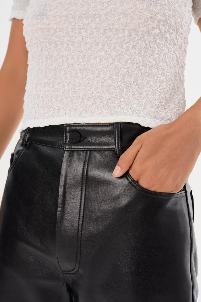 Lamarque DEMORA | Pantalon En Cuir Recyclé