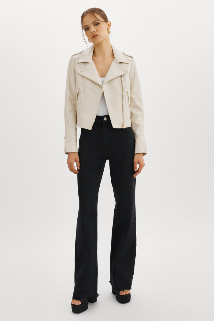 Lamarque DONNA OR | Veste Moto Signature En Cuir