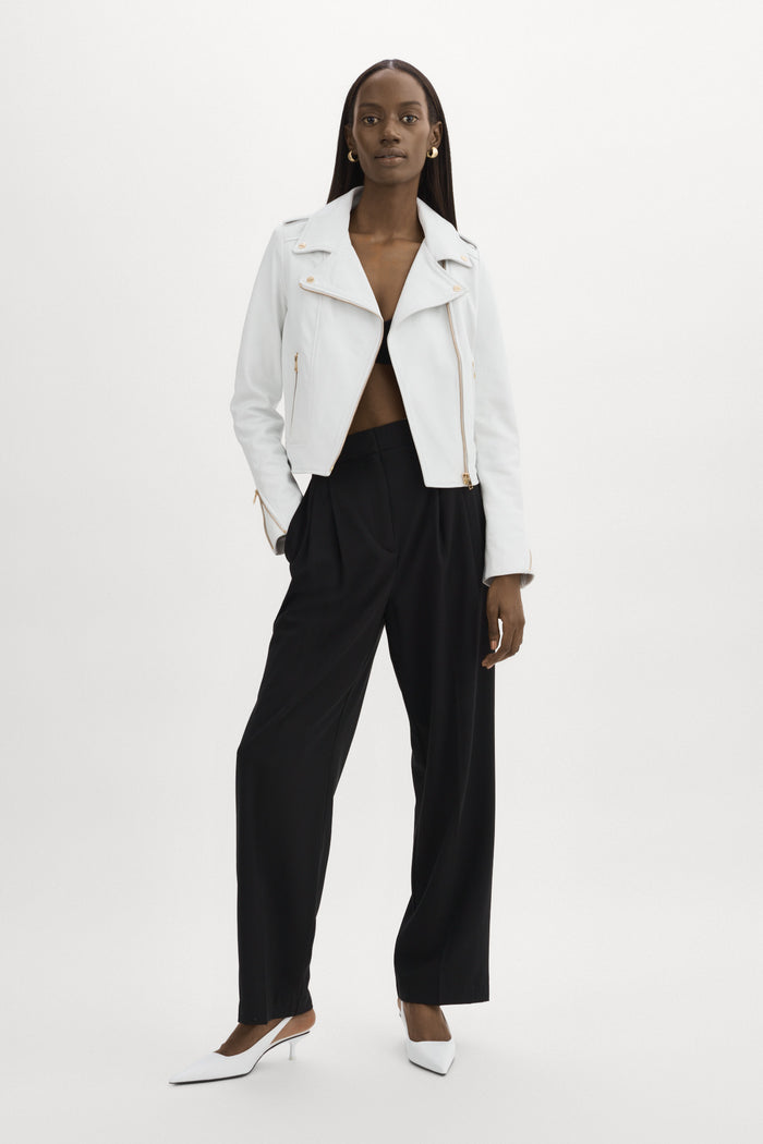 Lamarque DONNA OR | Veste Moto Signature En Cuir