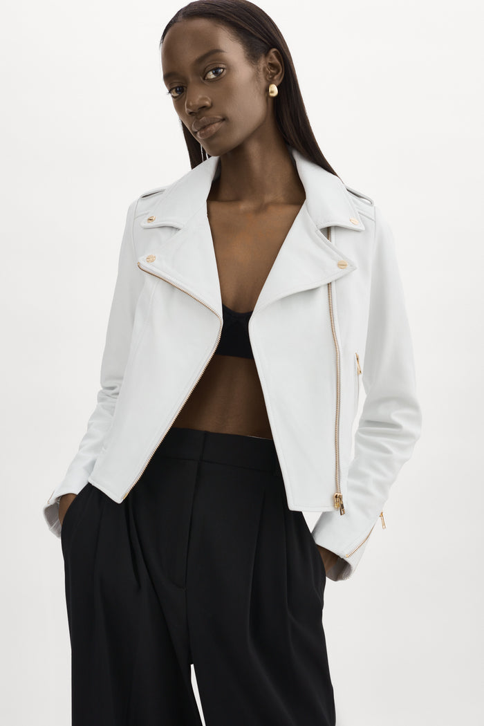 Lamarque DONNA OR | Veste Moto Signature En Cuir