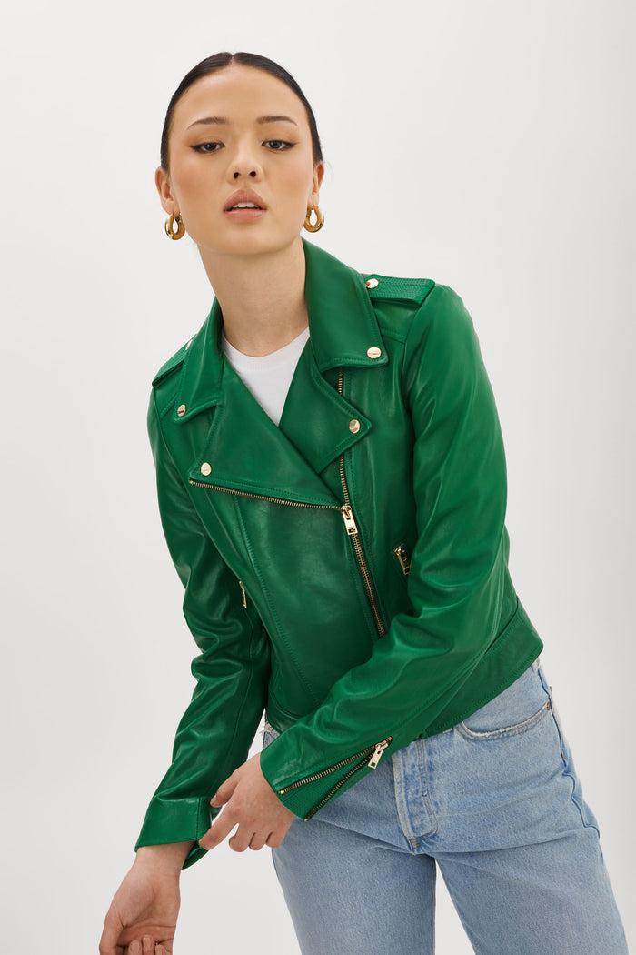 Lamarque DONNA OR | Veste Moto Signature En Cuir