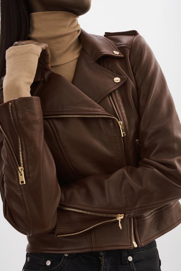 Lamarque DONNA | Veste Moto Signature En Cuir