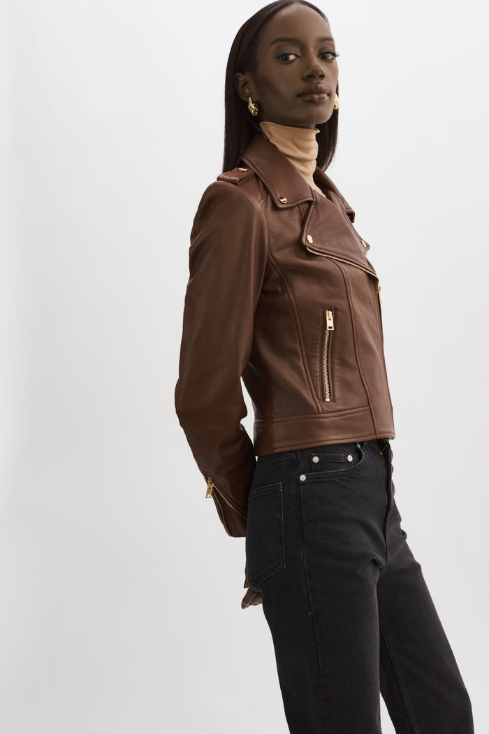 Lamarque DONNA | Veste Moto Signature En Cuir