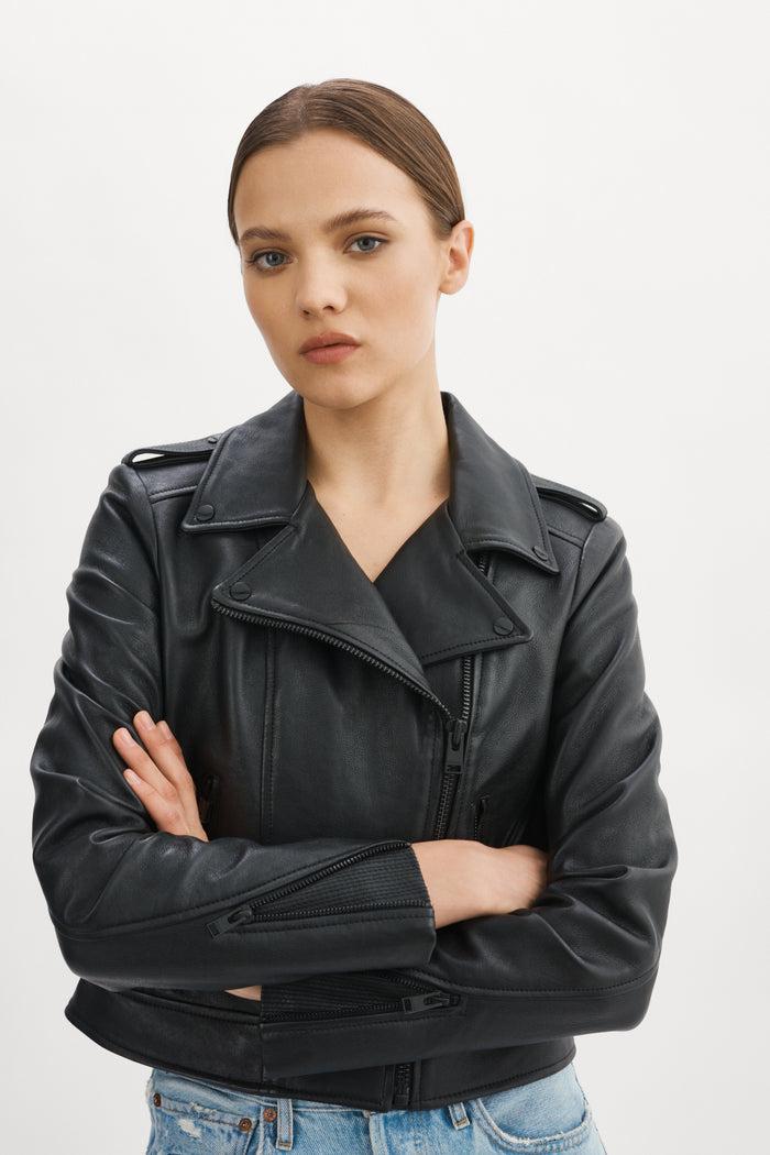 Lamarque DONNA | Veste Moto Signature En Cuir