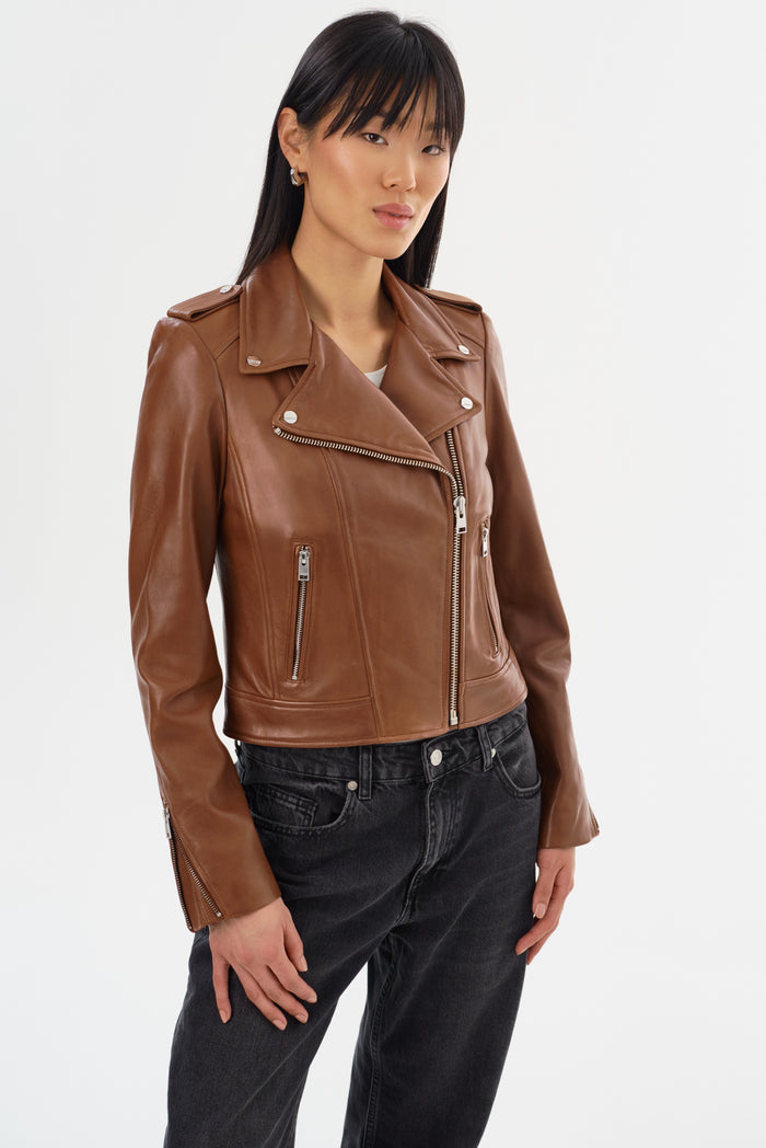 Lamarque DONNA | Veste Moto Signature En Cuir