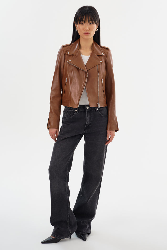 Lamarque DONNA | Veste moto signature en cuir