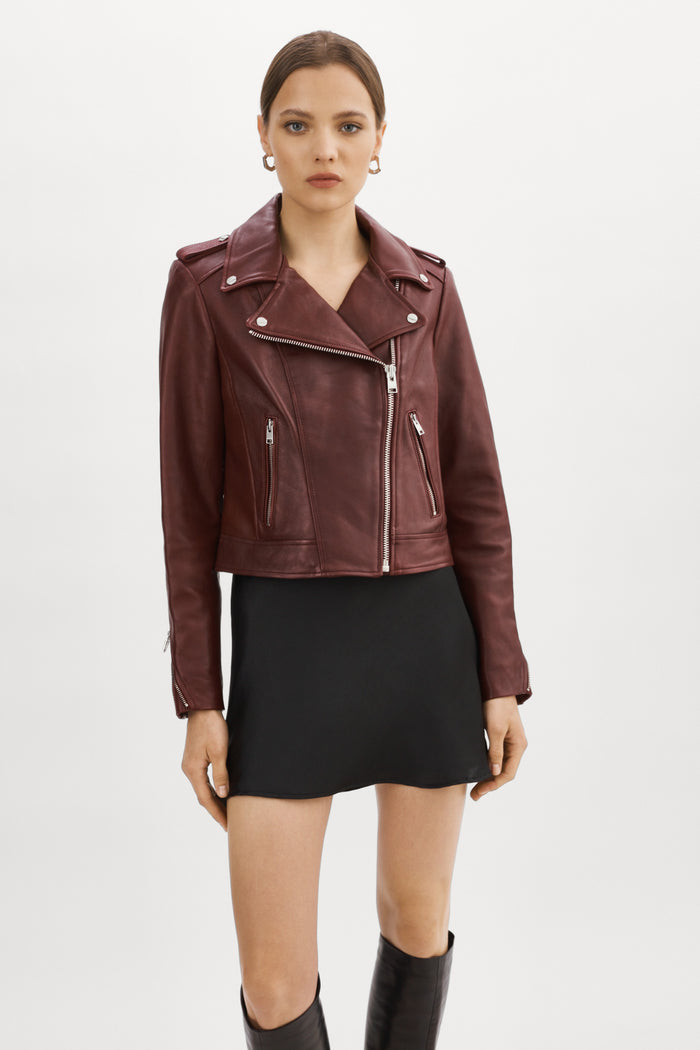 Lamarque DONNA | Veste moto signature en cuir