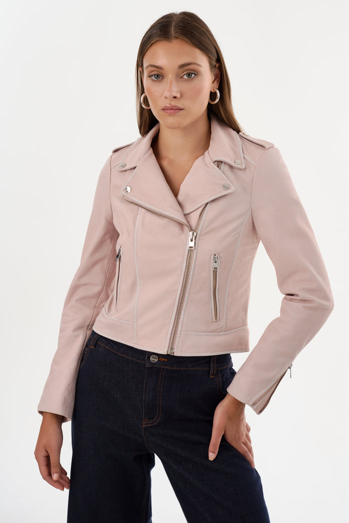 Lamarque DONNE | Veste Motard Emblématique En Cuir