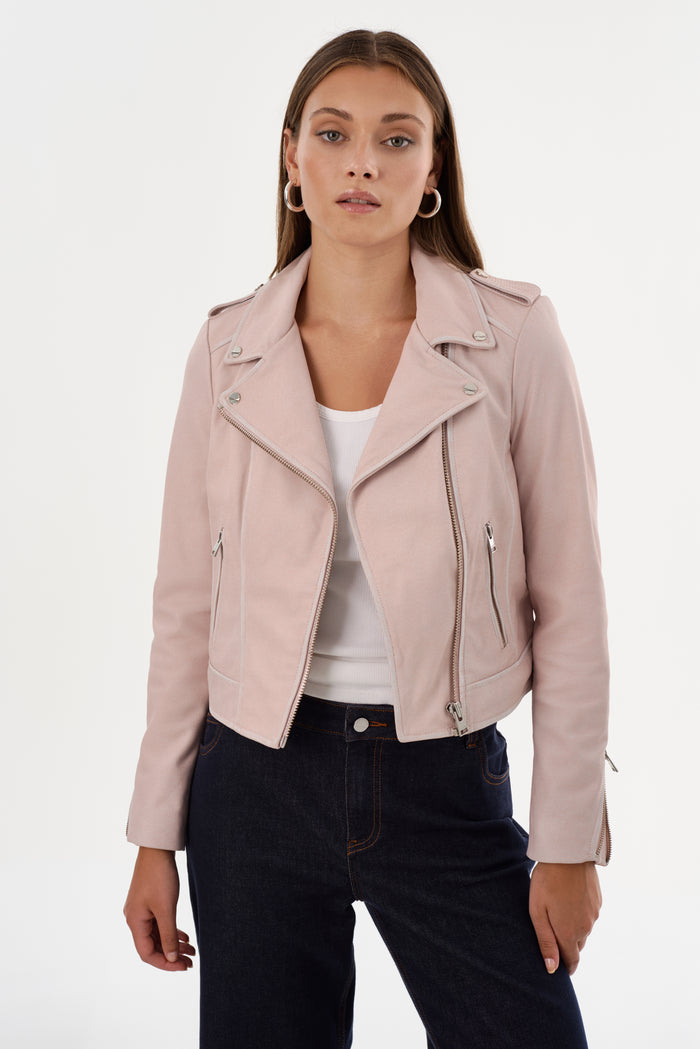 Lamarque DONNE | Veste motard emblématique en cuir