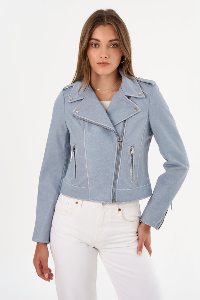 Lamarque DONNE | Veste motard emblématique en cuir