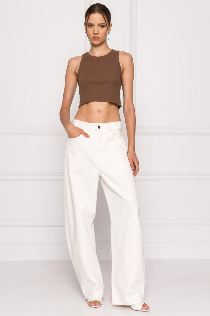 Lamarque ELICIA | Débardeur Court Côtelé