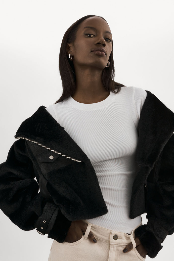 Lamarque ELODY | Veste En Fausse Fourrure