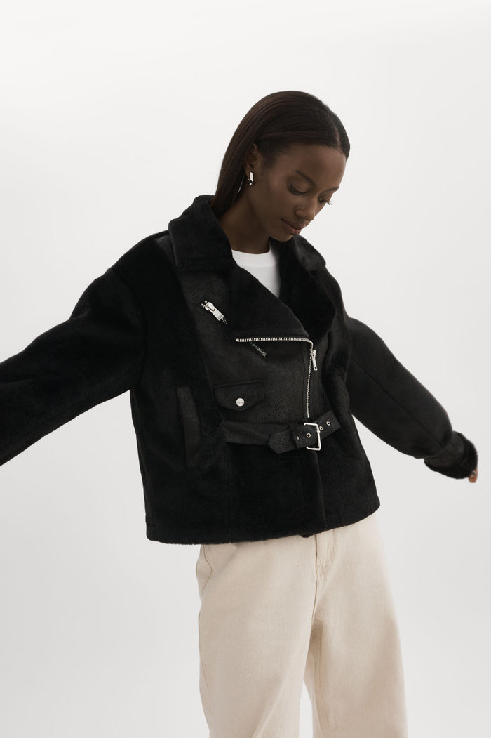 Lamarque ELODY | Veste En Fausse Fourrure