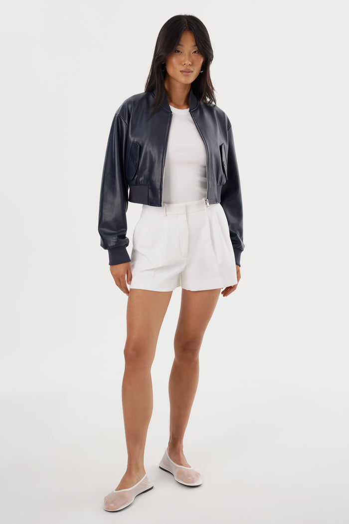Lamarque EVELIN | Bomber Court En Similicuir
