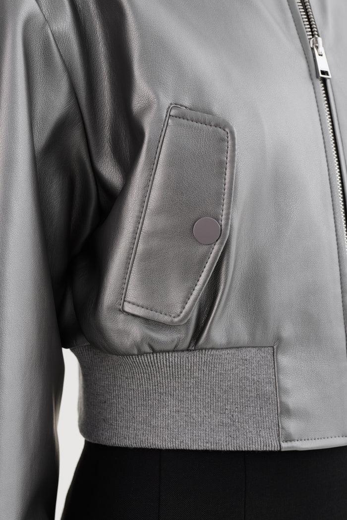 Lamarque EVELIN | Bomber Court En Similicuir