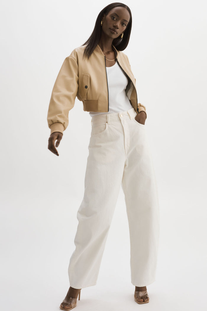 Lamarque EVELIN | Bomber Court En Similicuir