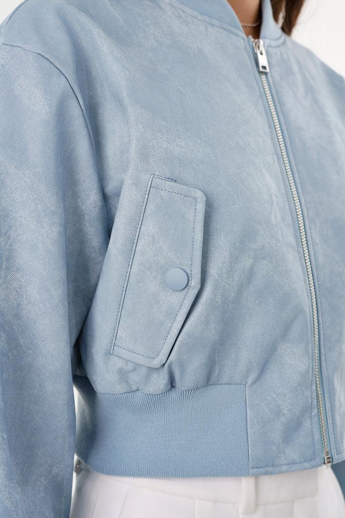 Lamarque EVELIN D | Bomber Court En Similicuir