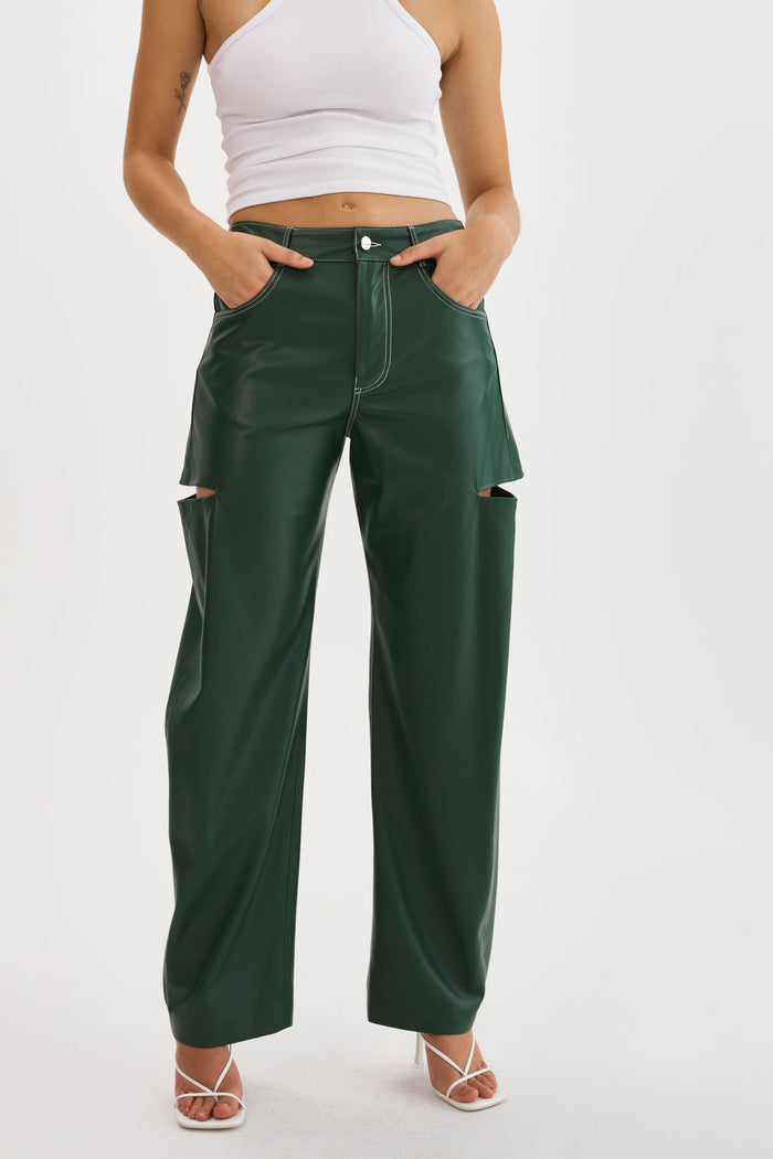 Lamarque FALEEN | Pantalon Ample En Similicuir