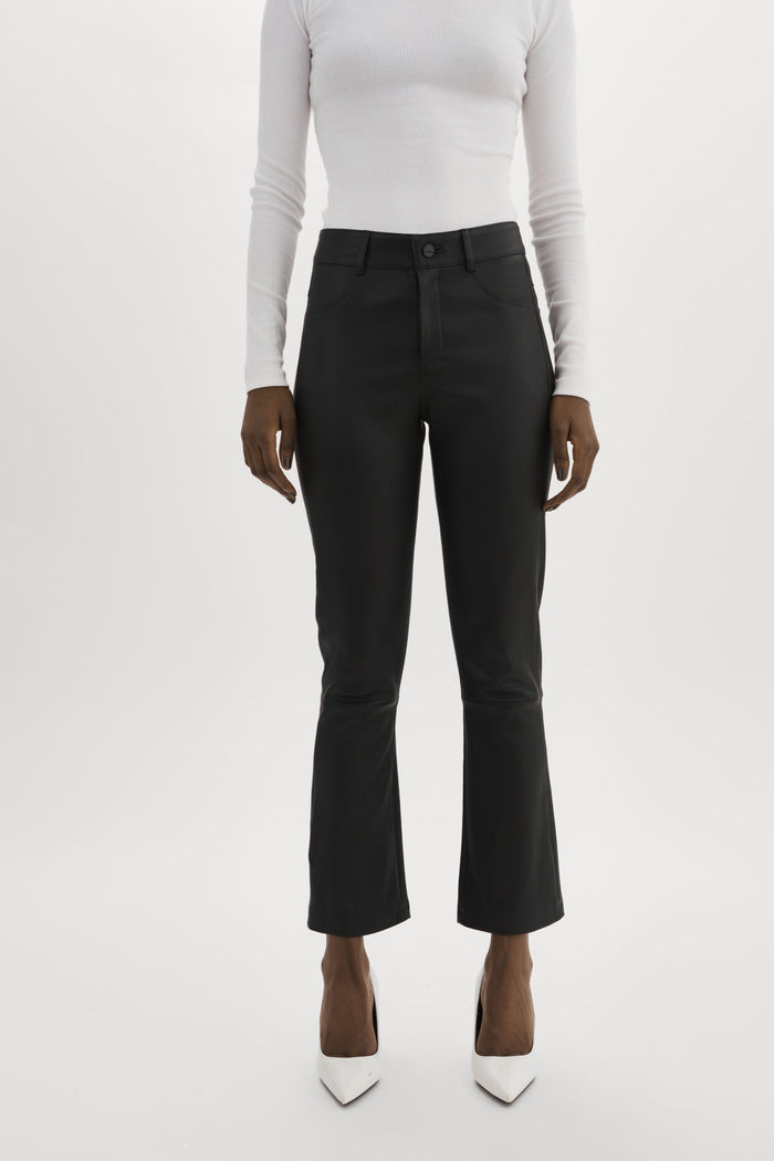 Lamarque FARIS | Pantalon en cuir stretch