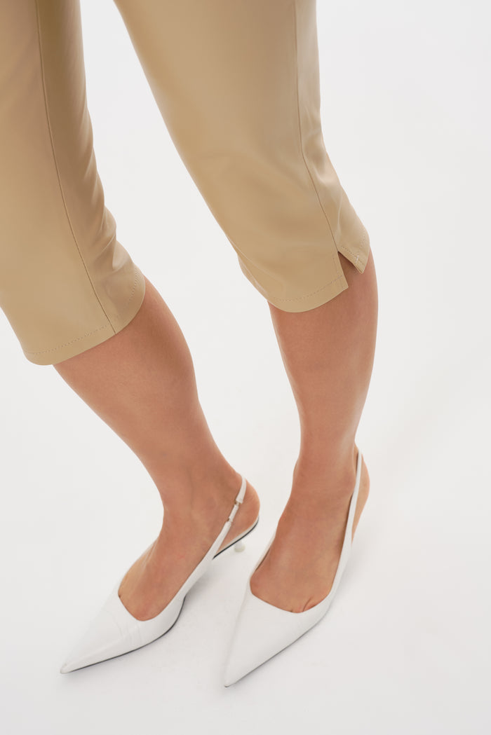Lamarque FAYA | Pantalon Capri En Similicuir