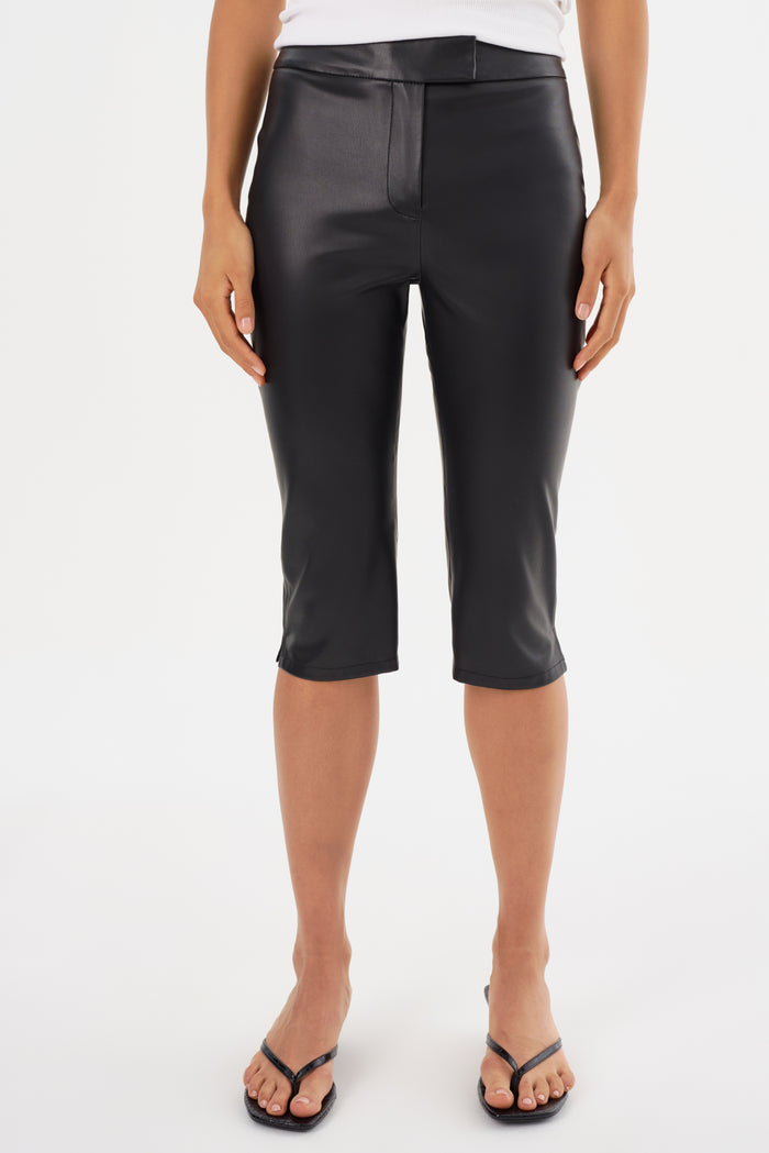Lamarque FAYA | Pantalon Capri En Similicuir
