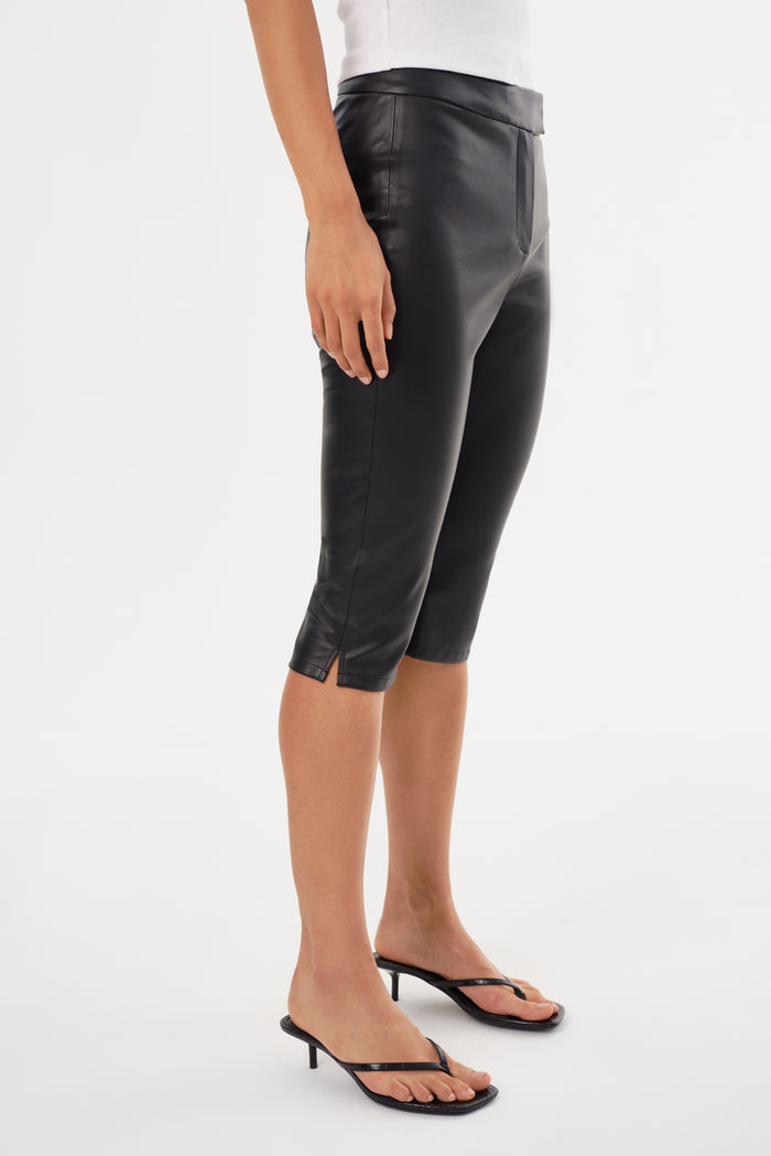 Lamarque FAYA | Pantalon Capri En Similicuir