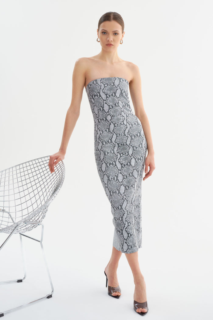 Lamarque HAILEY | Robe Tube En Cuir