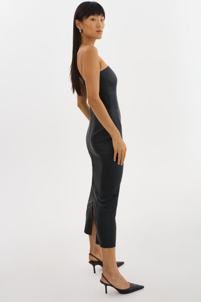 Lamarque HAILEY | Robe Tube En Cuir