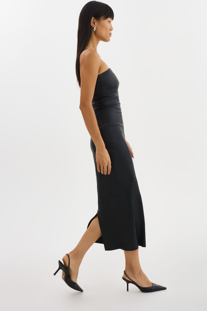 Lamarque HAILEY | Robe Tube En Cuir
