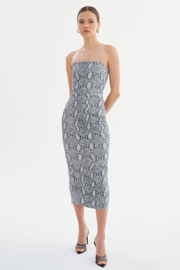 Lamarque HAILEY | Robe tube en cuir