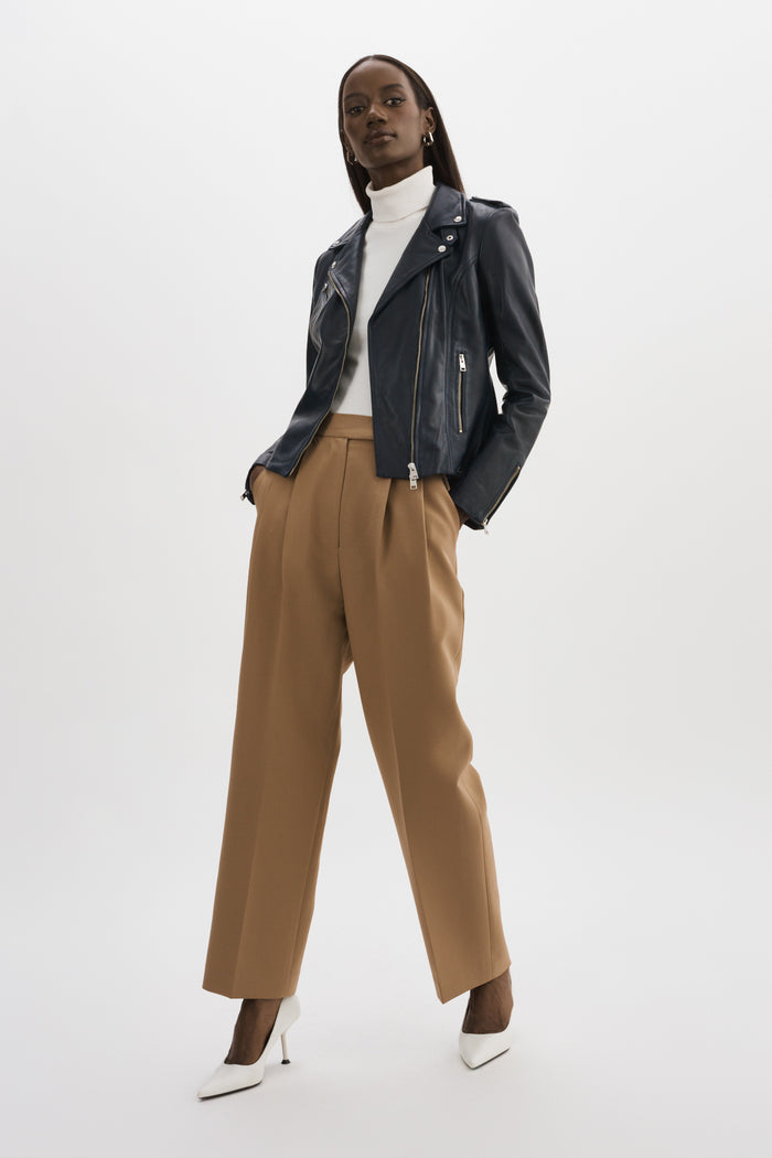 Lamarque HARPER | Veste Motard En Cuir Ajusté