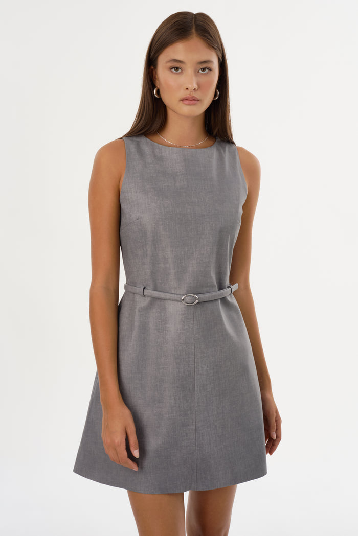 Lamarque HILMA | Robe droite en cuir