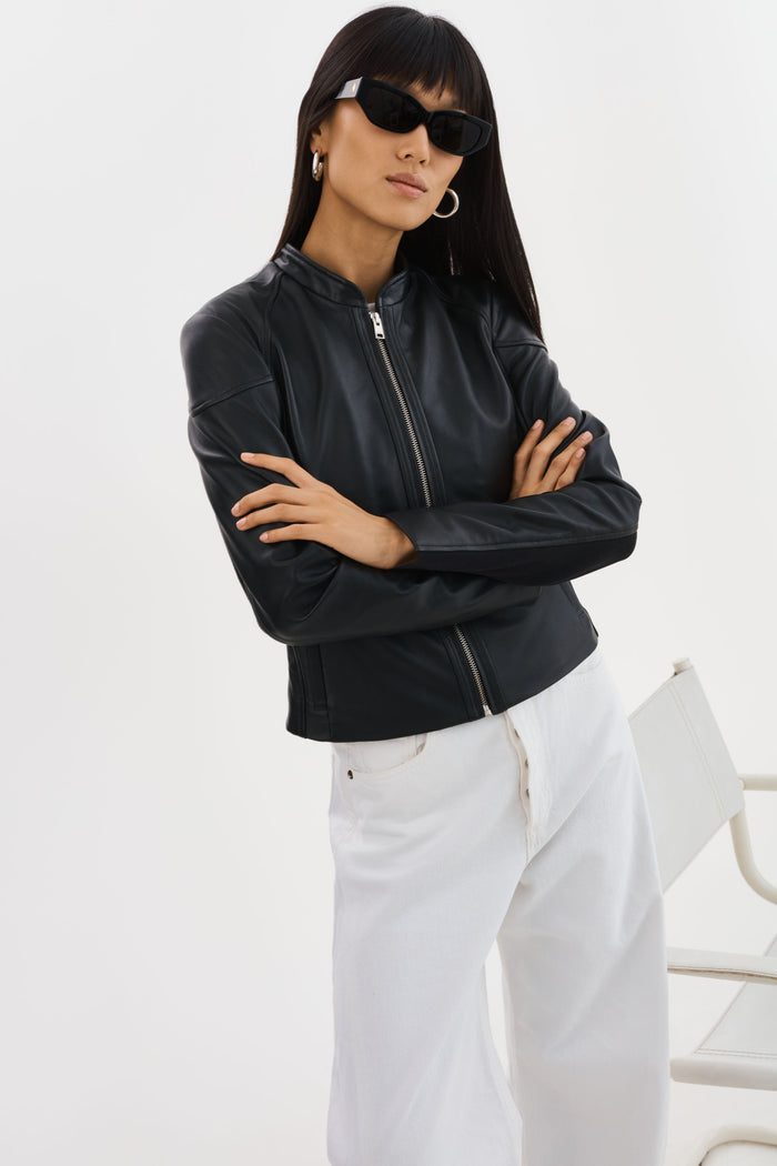 Lamarque HIRA | Veste En Cuir Ajustée