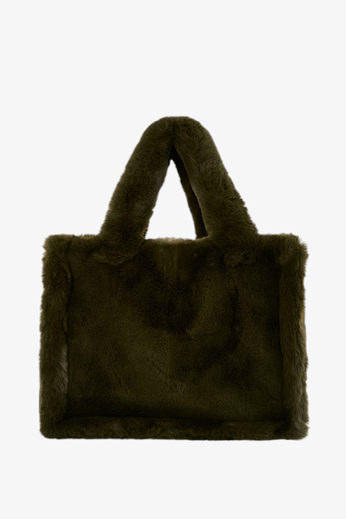 Lamarque JADE | Sac fourre-tout en fausse fourrure