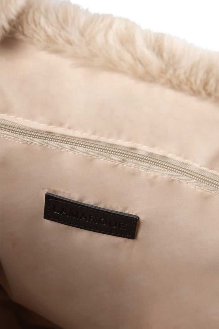 Lamarque JADE | Sac Fourre-tout En Fausse Fourrure