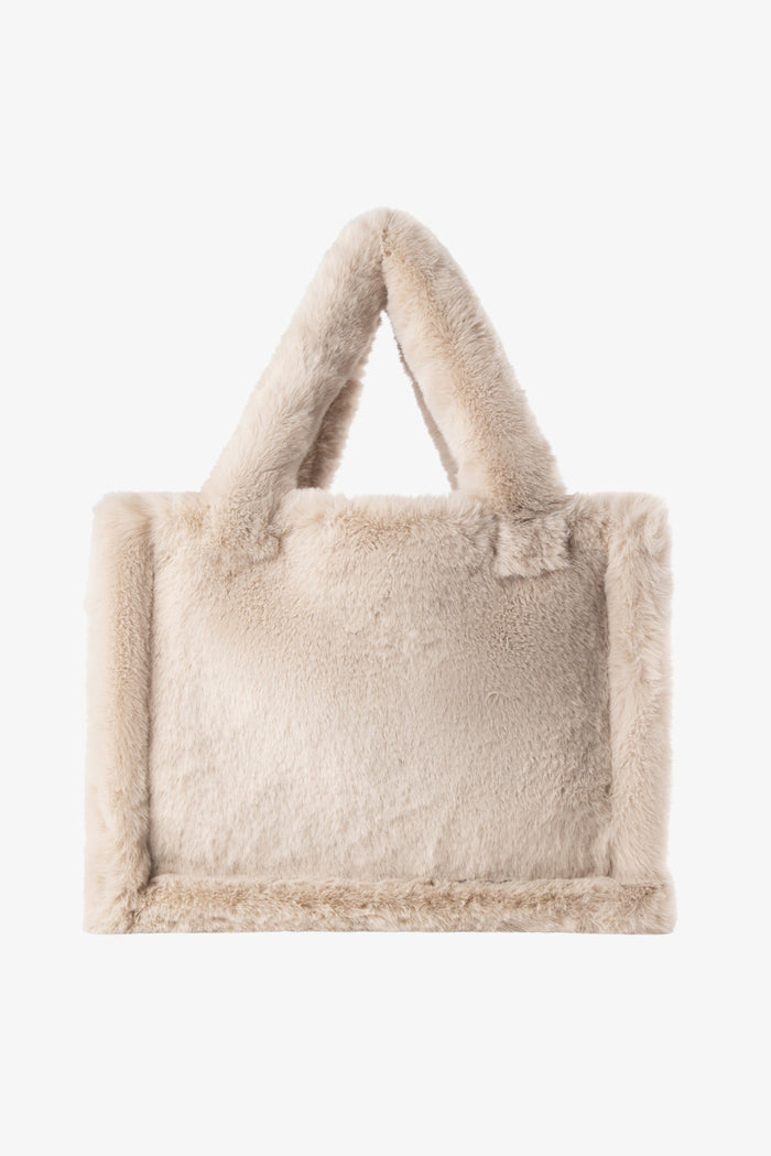 Lamarque JADE | Sac fourre-tout en fausse fourrure
