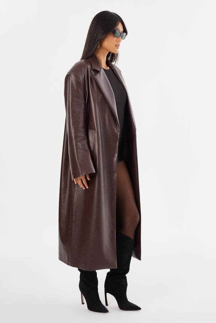 Lamarque JANELLE | Manteau En Cuir Recyclé